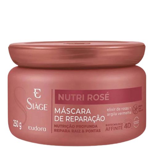 Máscara de Tratamento Eudora Siàge Nutri Rosé 250g Máscara de Tratamento Eudora Siàge Nutri Rosé 250g