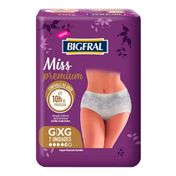 Roupa Intima Bigfral Miss Premium G/XG 7 Unidades