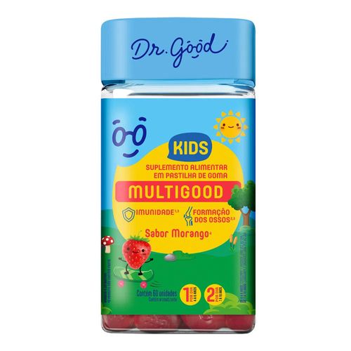 Suplemento Alimentar Dr. Good Multigood Kids 60 Gomas Suplemento Alimentar Dr. Good Multigood Kids 60 Gomas