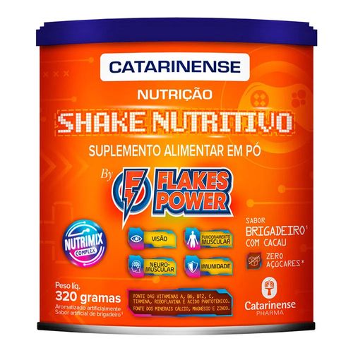 Suplemento Alimentar em Pó Flakes Power Brigadeiro 320g Suplemento Alimentar em Pó Flakes Power Brigadeiro 320g