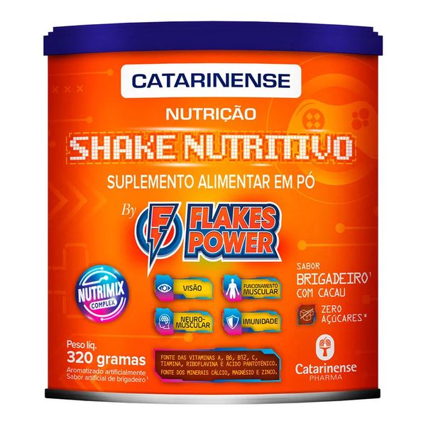 Suplemento Alimentar em Pó Flakes Power Brigadeiro 320g