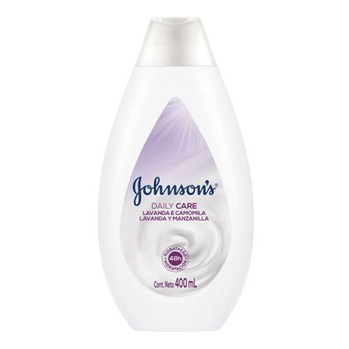 Loção Hidratante Johnson's Daily Care Lavanda e Camomila 400ml Loção Hidratante Johnson's Daily Care Lavanda e Camomila 400ml