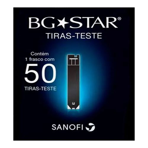 Tiras Teste Bgstar Sanofi-Aventis 50 Tiras Tiras Teste Bgstar Sanofi-Aventis 50 Tiras