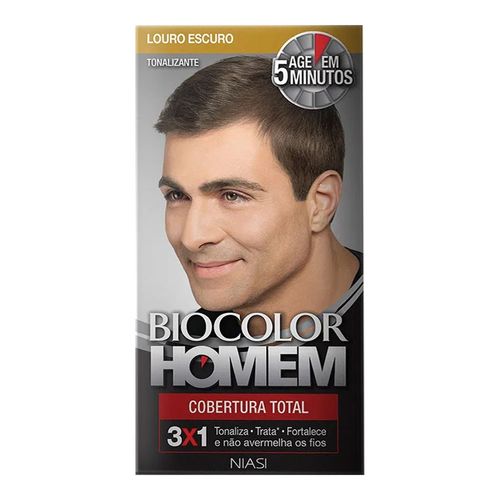 Tonalizante Biocolor Homem Louro Escuro