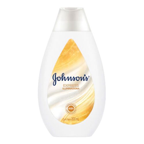 Loção Hidratante Johnson's Express Iluminadora 200ml