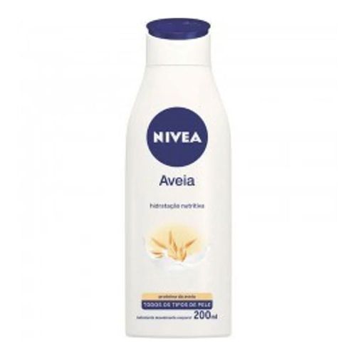 Loção Hidratante Nivea Body Aveia 200ml 3 Unidades