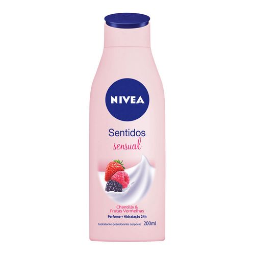 Loção Hidratante Nivea Sentidos Sensual 200ml Loção Hidratante Nivea Sentidos Sensual 200ml