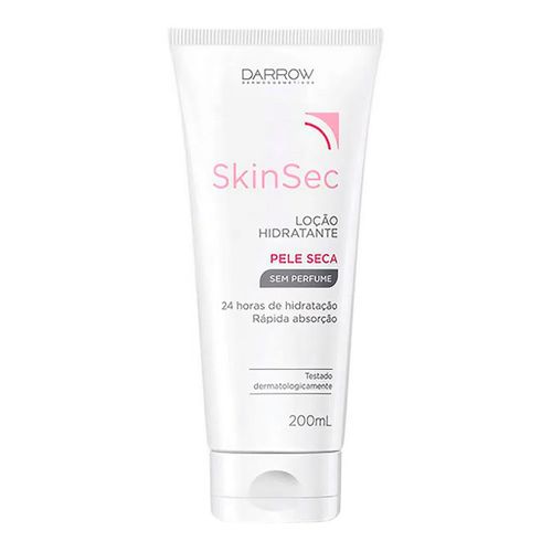 Loção Hidratante Skinsec Darrow Sem Perfume 200ml Loção Hidratante Skinsec Darrow Sem Perfume 200ml