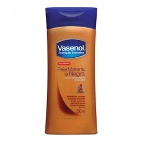 Loção Hidratante Vasenol Pele Morena Negra 200ml Loção Hidratante Vasenol Pele Morena Negra 200ml
