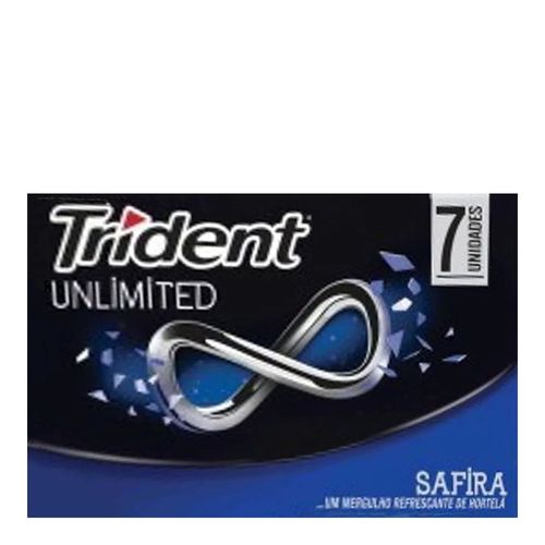Trident Unlimited Safira com 7 unidades Trident Unlimited Safira com 7 unidades