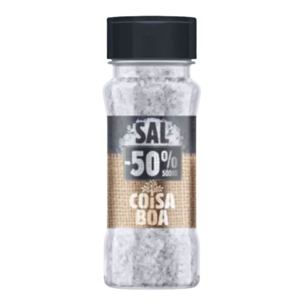 Sal Reduzido Coisa Boa -50% Sódio 120g