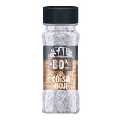 Sal Reduzido Coisa Boa -80% Sódio 120g Sal Reduzido Coisa Boa -80% Sódio 120g