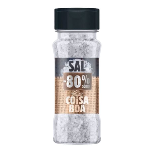 Sal Reduzido Coisa Boa -80% Sódio 120g