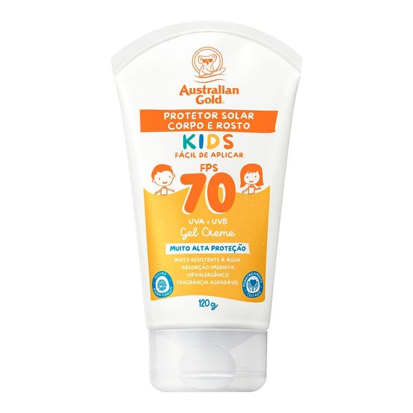Protetor Solar Australian Gold Kids FPS70 120ml