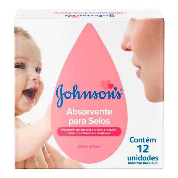 Protetor Seios Johnson's 12 Unidades