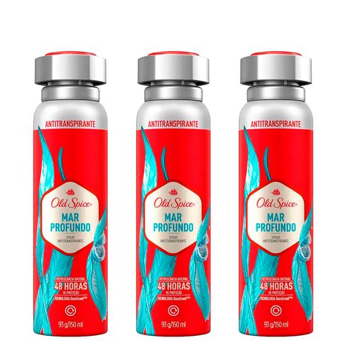 Kit-Desodorante-Masculino-Old-Spice-Spray-Mar-Profundo-150ml---3-Unidades