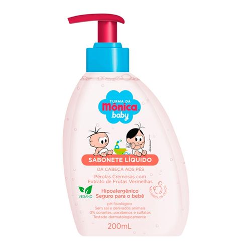 773697-Sabonete-Liquido-Turma-da-Monica-Baby-Perolas-Cremosas-200ml 773697-Sabonete-Liquido-Turma-da-Monica-Baby-Perolas-Cremosas-200ml