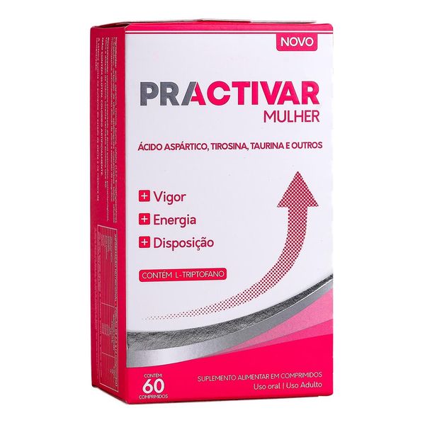 Suplemento Alimentar Practivar Mulher 60 Comprimidos