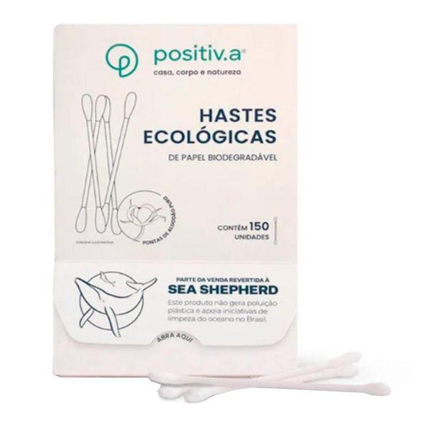 Hastes Flexíveis Positiva 150 Unidades