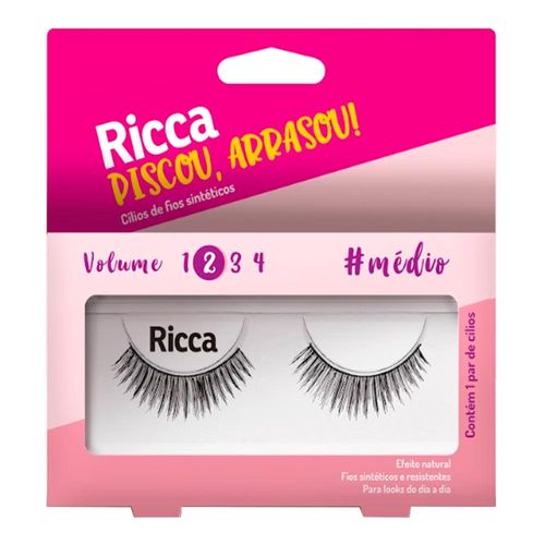 789283-Cilios-Ricca-Fios-Sinteticos-Vol-2-Medio-Longo-1-Par 789283-Cilios-Ricca-Fios-Sinteticos-Vol-2-Medio-Longo-1-Par