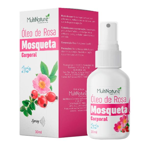 Óleo de Rosa MultiNature Mosqueta 30ml
