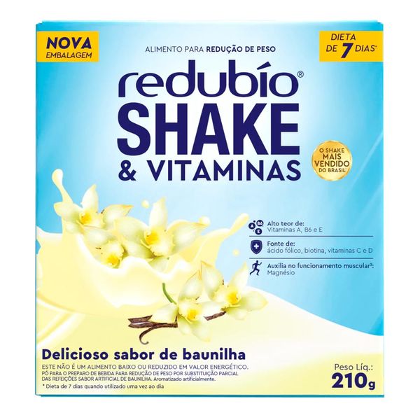 Redubío Shake Slim Baunilha 210g