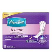 Absorvente Noturno Plenitud Femme - 8 Unidades