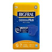 Fralda Geriátrica Bigfral Derma Plus Noturna