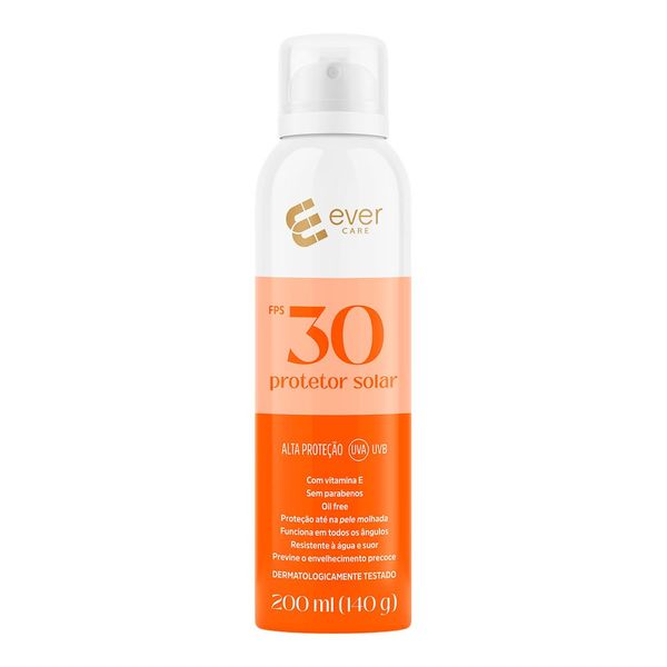 Protetor Solar Ever Care FPS 30 Aerossol 200ml