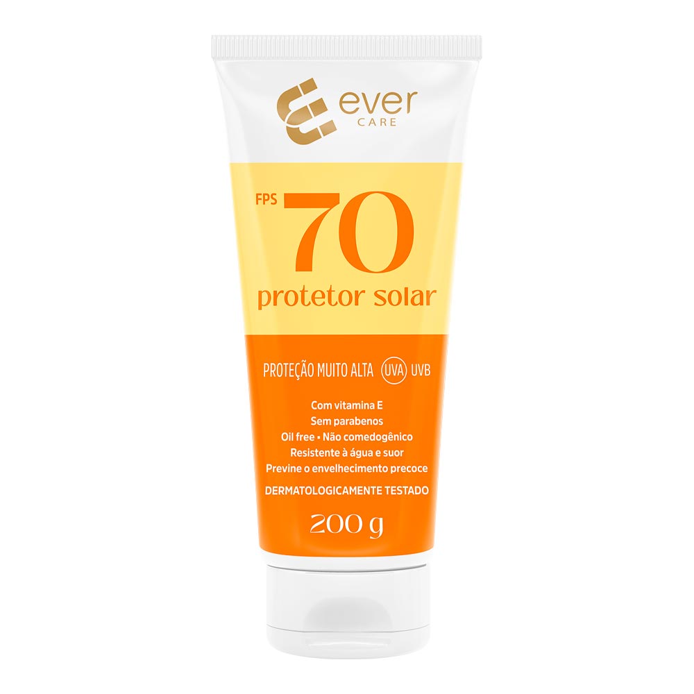 Protetor Solar Corporal Ever Care FPS70 200g