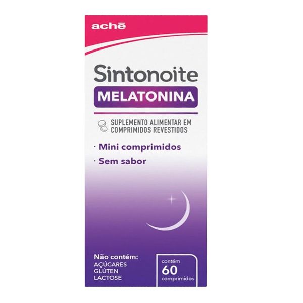 Sintonoite Melatonina 0,21mg Aché 60 Comprimidos