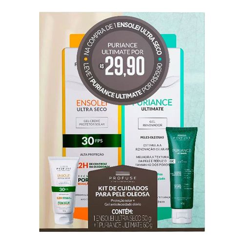 Kit Protetor Solar Aché Profuse Ensolei Ultra Seco 300ml Kit Protetor Solar Aché Profuse Ensolei Ultra Seco 300ml