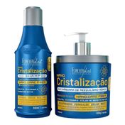 Nano Cristalização Capilar Forever Liss Kit Shampoo 300ml e Máscara 500g
