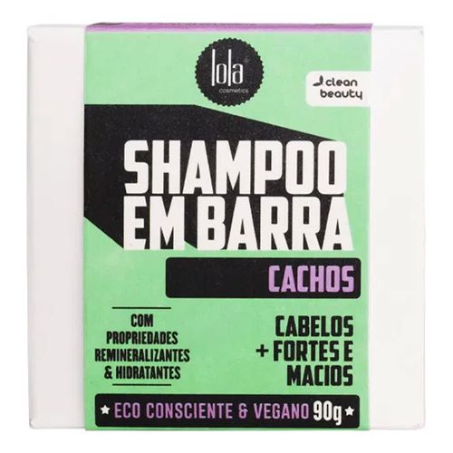 Shampoo Lola em Barra Cachos Eco Consciente e Vegano 90g Shampoo Lola em Barra Cachos Eco Consciente e Vegano 90g