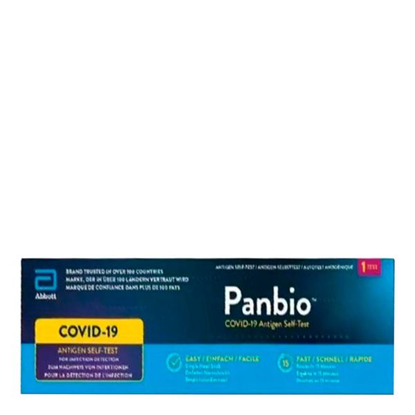 Autoteste Covid-19 Ag Abbott Panbio 4 Unidades