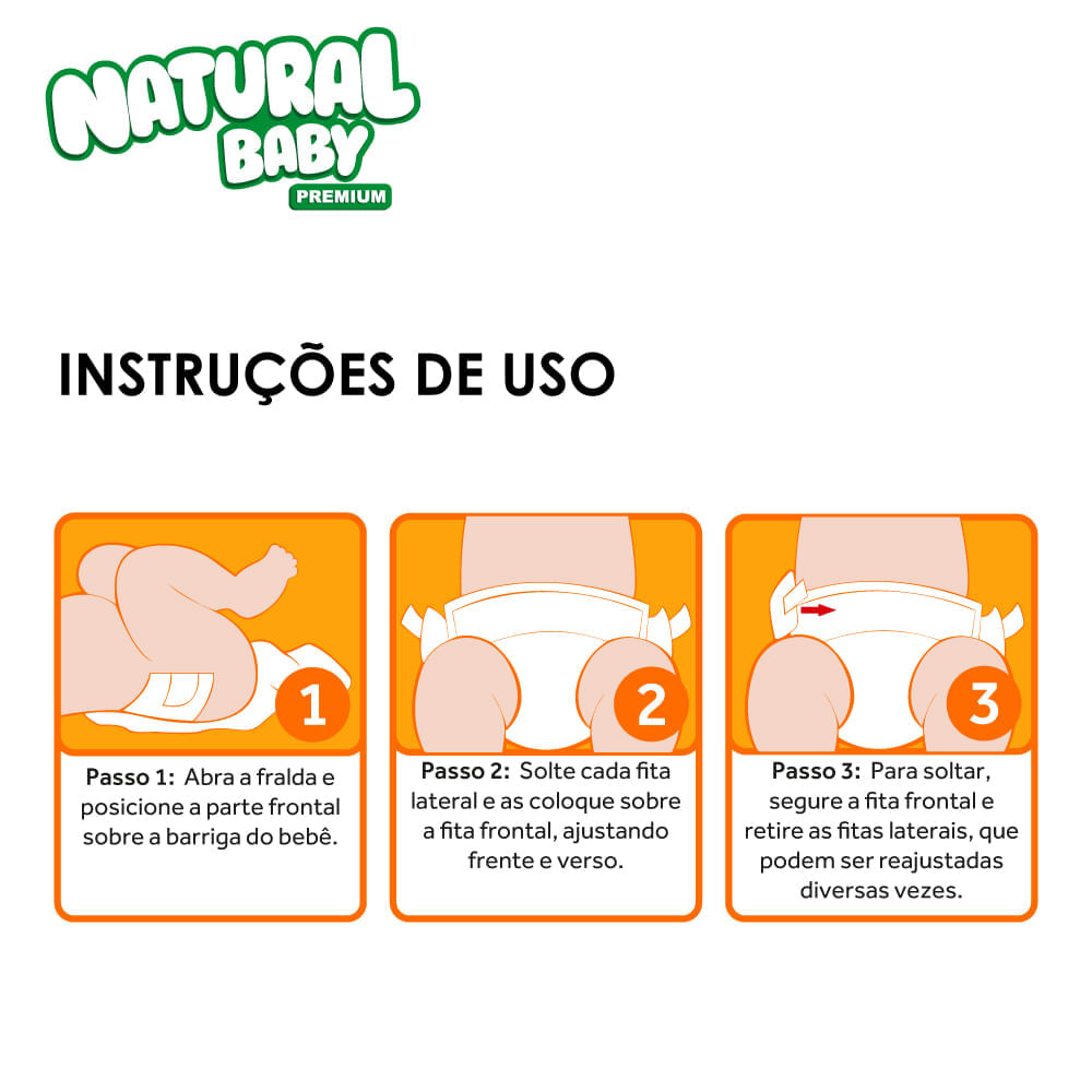 Natural Baby Premium Hiper + Xg 70 Un.