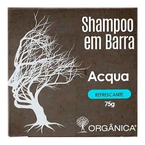 Shampoo em Barra Orgânica Acqua Refrescante 75g Shampoo em Barra Orgânica Acqua Refrescante 75g