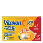 Vitaxon-C---Zinco-500mg-Airela-30-comprimidos