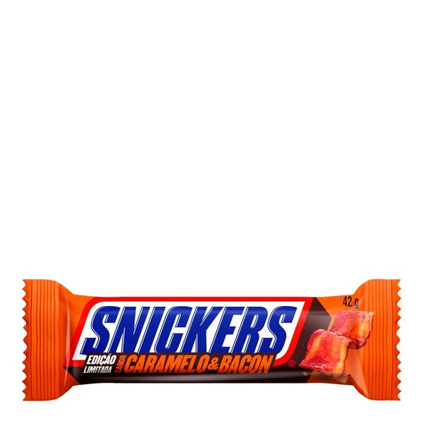 Chocolate Snickers Caramelo e Bacon 42g