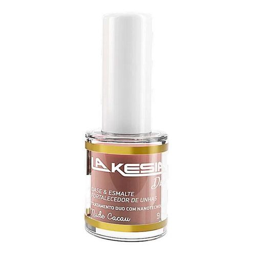 799009---Base-e-Esmalte-Lakesia-Duo-Fortalecedor-Nude-Cacau-9ml-1