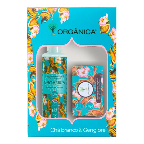 Kit Hidratante Orgânica 100ml + Sabonete em Barra 90g
