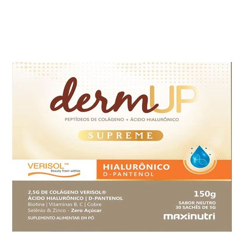 Colágeno DermUp Supreme Maxinutri 30 Sachês com 2,5g Colágeno DermUp Supreme Maxinutri 30 Sachês com 2,5g