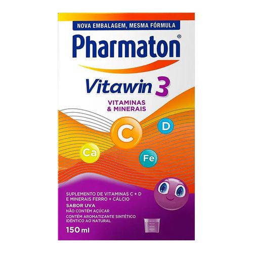 Suplemento-Vitaminico-Pharmaton-Vitawin-Sanofi-Sabor-Uva-150ml Suplemento-Vitaminico-Pharmaton-Vitawin-Sanofi-Sabor-Uva-150ml