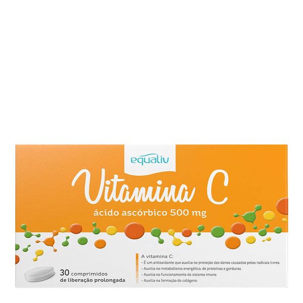 Vitamina C Equaliv 500mg 30 Comprimidos