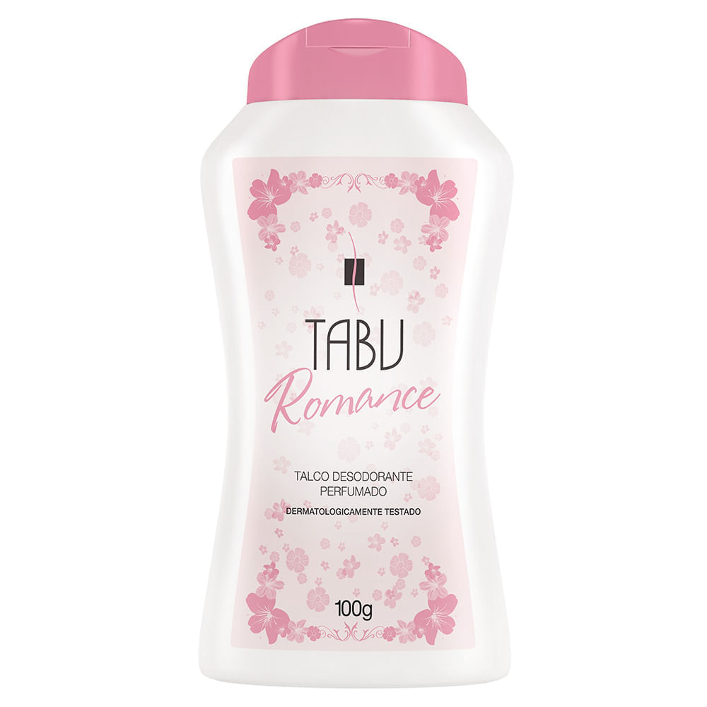 Talco Desodorante Tabu Romance 100G