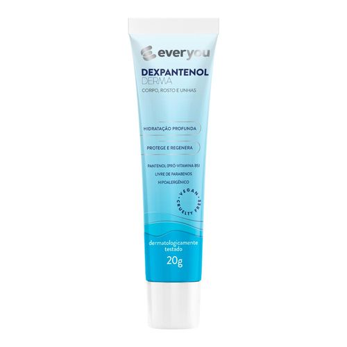 Dexpantenol Derma Ever You Corpo, Rosto E Unhas 20G