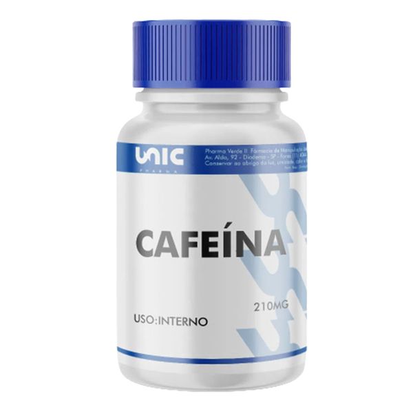 Cafeína 210mg 30 Cápsulas