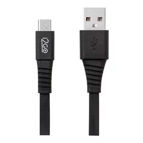 798169---Cabo-Micro-USB-I2GO-1-2m-2-4A-PVC-Flexivel-Flat-Preto-1-Unidade-1 798169---Cabo-Micro-USB-I2GO-1-2m-2-4A-PVC-Flexivel-Flat-Preto-1-Unidade-1