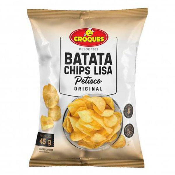 Batata Chips Croques Lisa Natural 45g