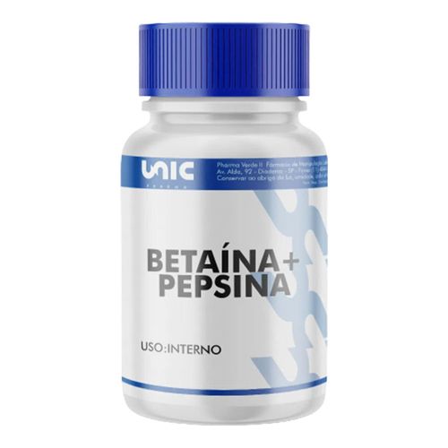 Betaína + Pepsina 60 Doses